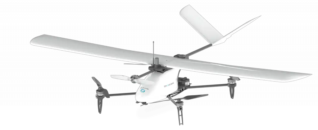 Heliplane Hybrid VTOL UAV