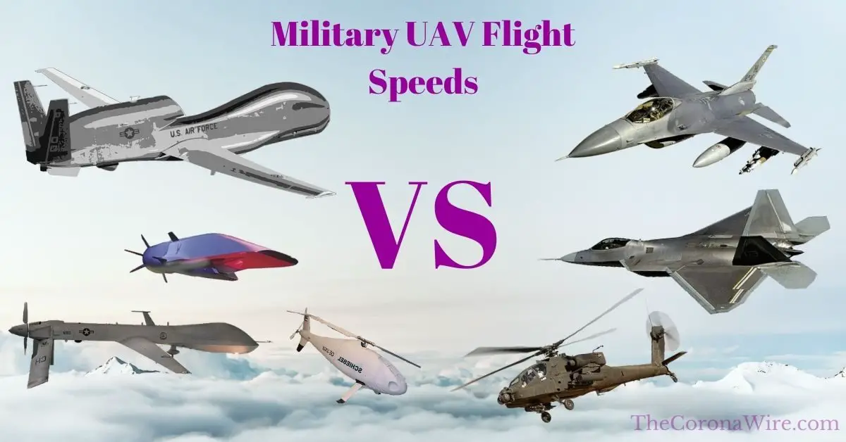 Military UAV Flight Speeds